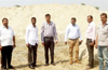 Kota: Illegally stocked sand worth crores of rupees seized at Hangarakatte